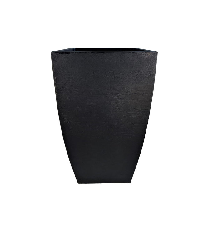 Modern Square Planter - Black
