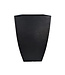 Modern Square Planter - Black