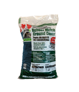 Livingstone Blue Rubber Mulch - 20lb Bag