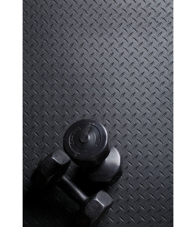 Rubber Matting 3/4" - 4' x 6' - Checkerplate/Smooth
