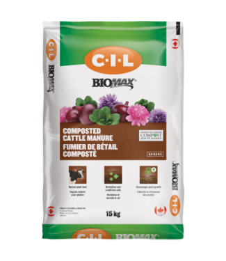 C-I-L C-I-L BIOMAX Composted Cattle Manure - 15kg Bag