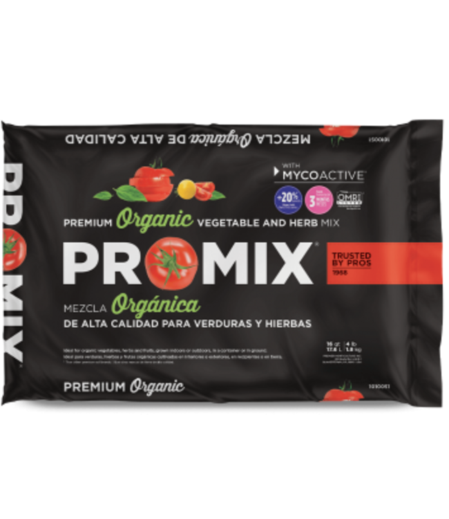 PRO-MIX Organic Vegetable and Herb Mix - 28.3L Bag