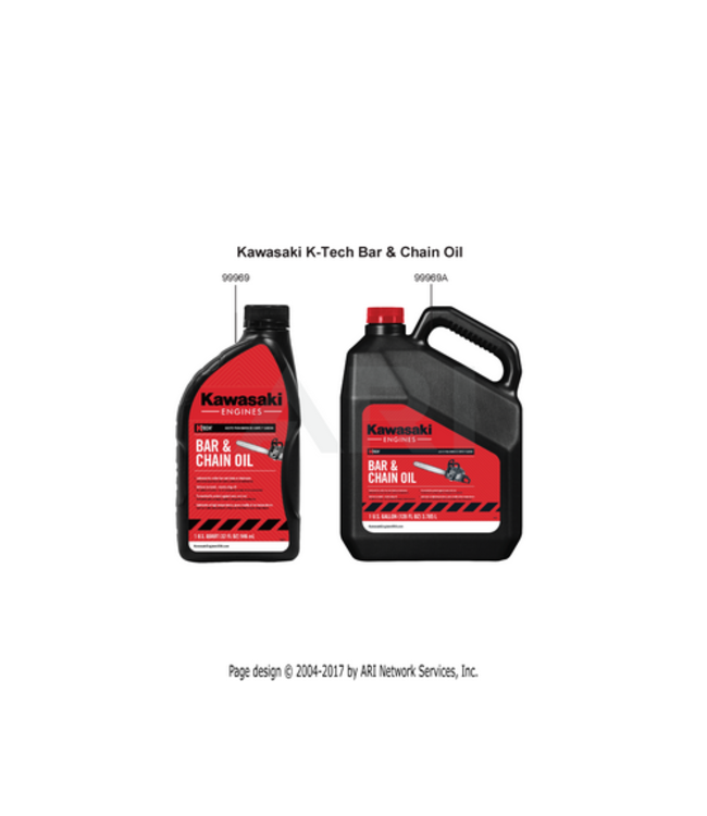 Kawasaki OIL: BAR & CHAIN 1GL