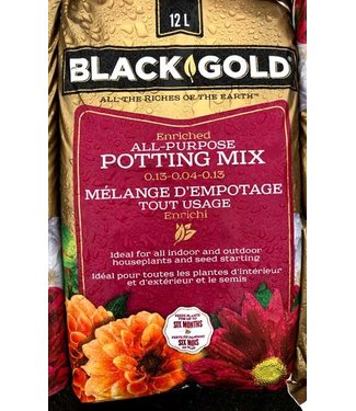 Sungro Horticulture Black Gold All Purpose Mix 12 Litre