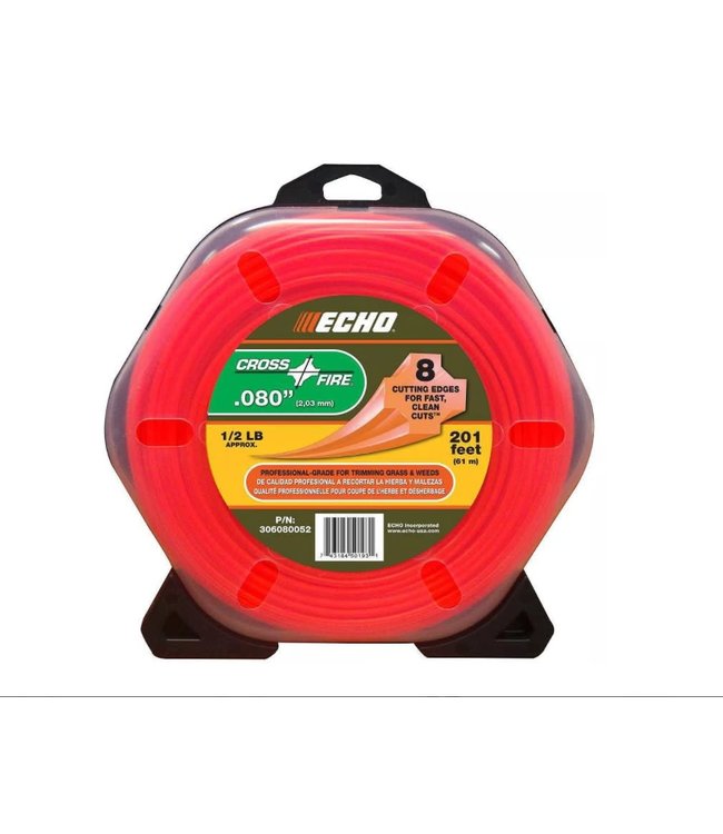 ECHO 1/2 LB .080 CROSS-FIRE TRIMMER LINE
