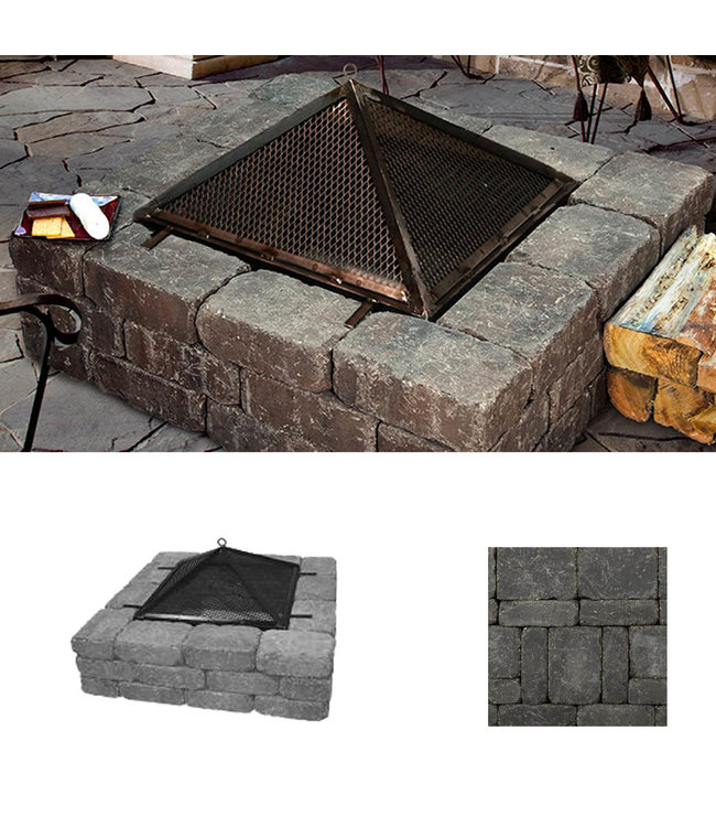 Belgard StackStone Fire Pit Kit Livingstone Outdoor Ltd.