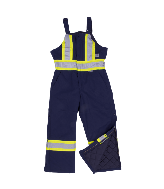 Tough Duck Insulated Safety Overall - Navy