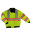 Tough Duck Sherpa Lined Safety Jacket - Fluorescent Green