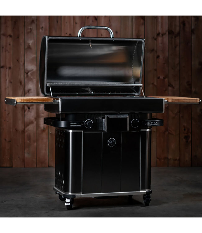 Black Earth Grills Hybrid Grill Freestanding Livingstone Outdoor