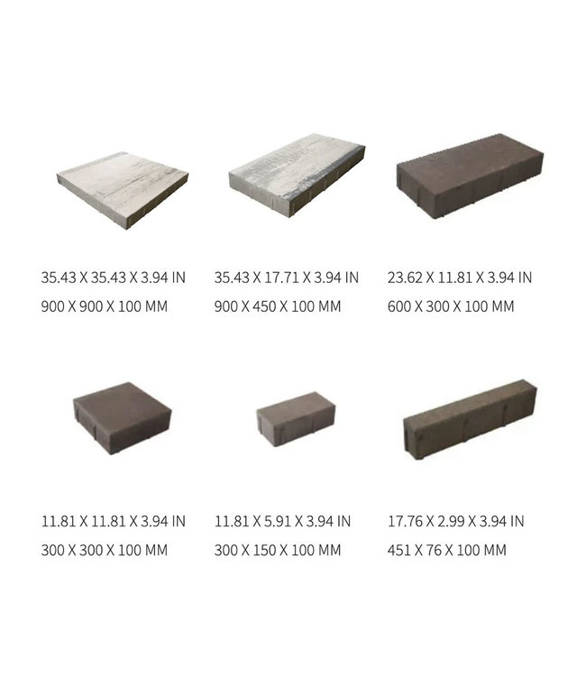 Barkman Broadway Paver 100mm