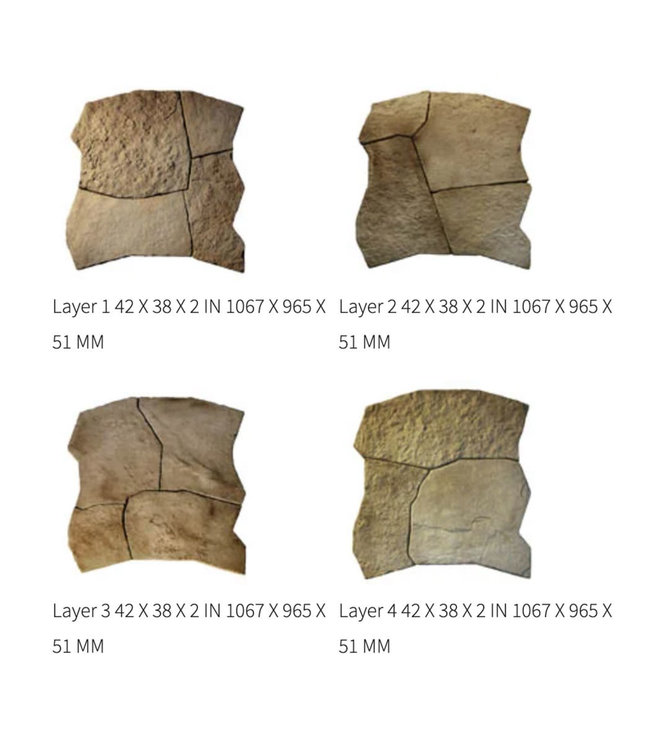 Barkman Rosetta Grand Flagstone (Price per Pallet - 90 SqFt)