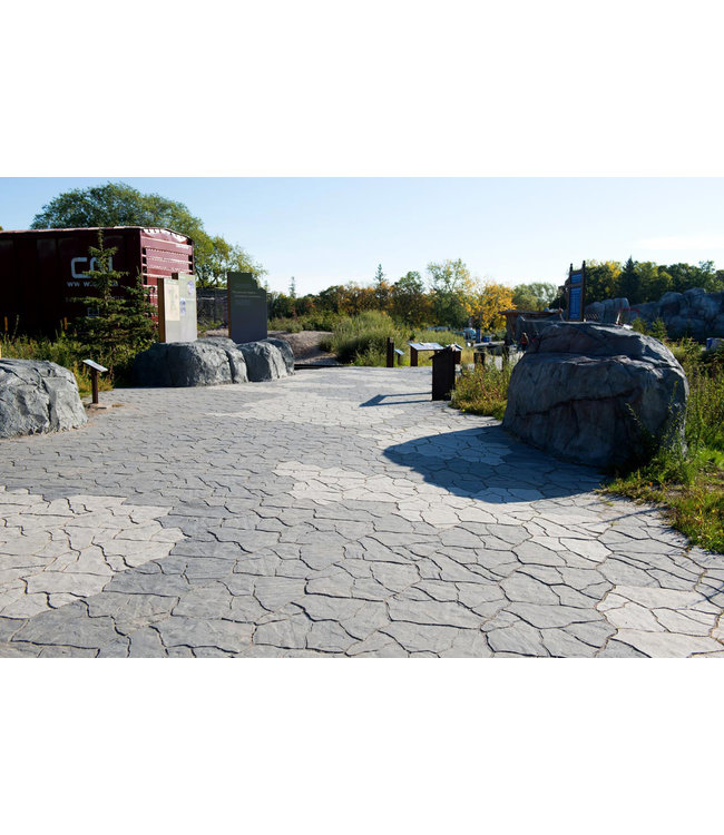 Barkman Flagstone Paver 60mm (18 x 14.92/8.98 x 2.36)