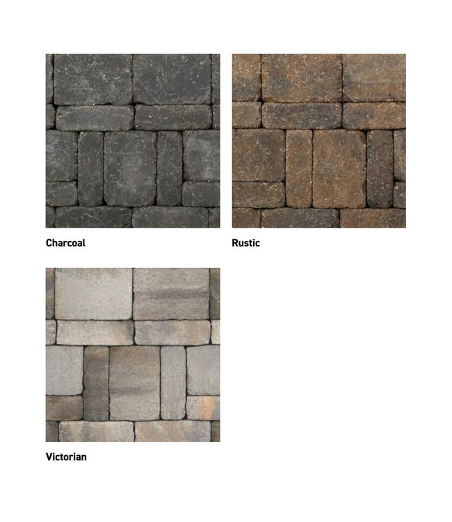 Belgard Weston Stone Flat Fire Pit Kit w/Flat Spark Arrestor