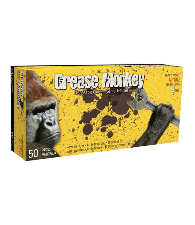Watson 5555PF Grease Monkey Gloves - Box of 50 Pairs