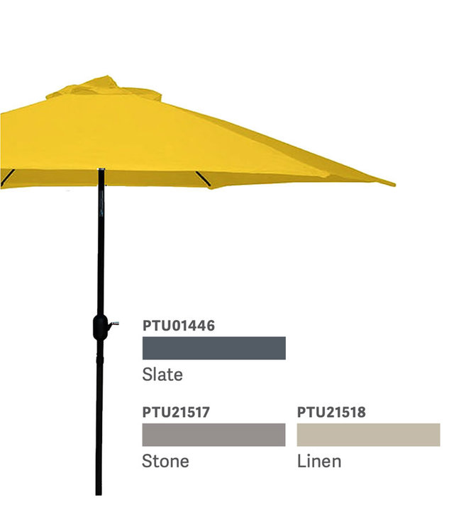 9ft Umbrella with Crank and Tilt