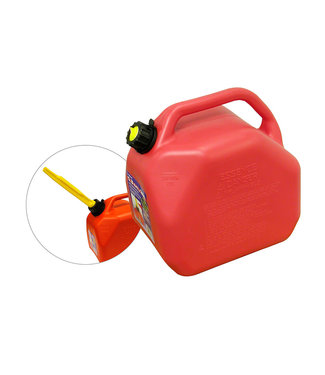 Self Vent  Gas Can - Red