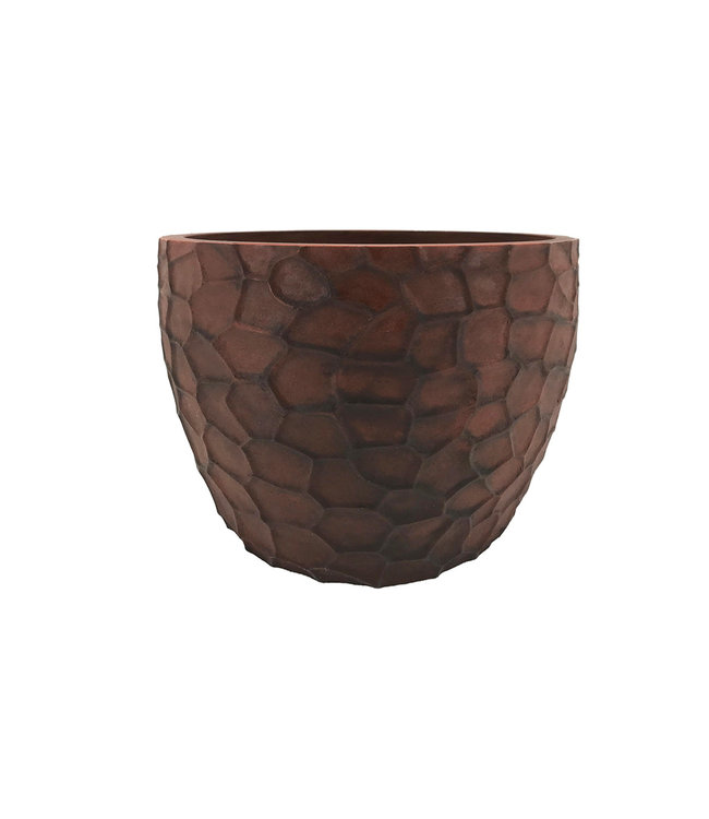 Prisma Round Planter - Corten Steel