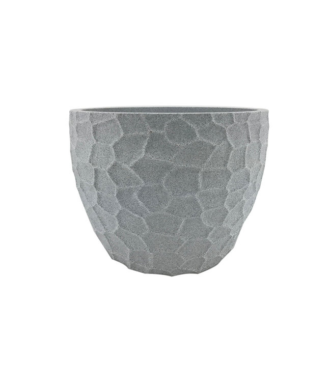 Prisma Round Planter - Granite