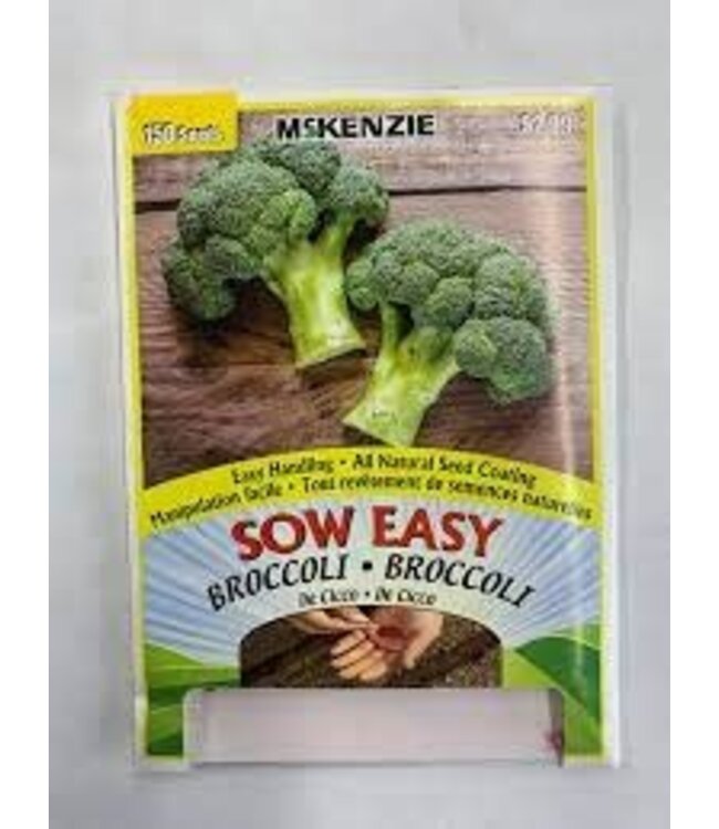 Mckenzie Broccoli Romanesco  Sow Easy Seed Packet