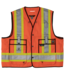 Tough Duck Surveyor Safety Vest - Fluorescent Orange