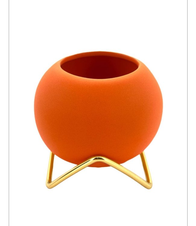 4.25" The Orbit Round Orange