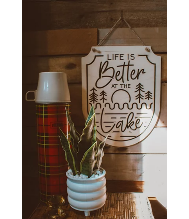 Life is Better At the Lake Wall Hanging