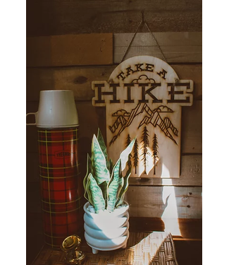 Forrest Bound Designs Take A Hike Wall Hanging