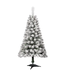 4 Ft. Pre-Lit Snowy Cypress Artificial Christmas Tree