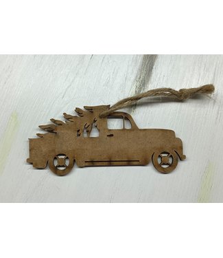 Forrest Bound Designs Truck Tree Ornament