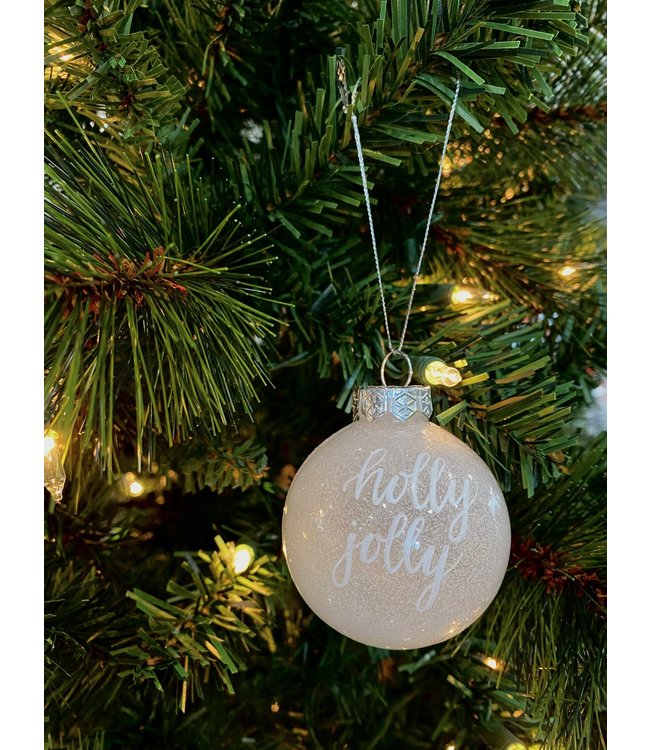 Tree Ornament- Holly Jolly