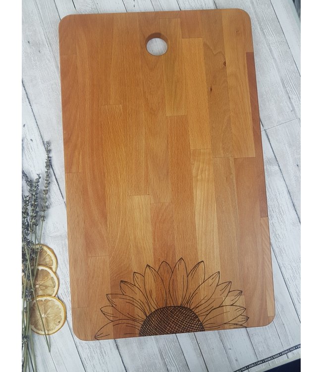 Large Sunflower Cheese Board