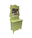 Antique Lime Green Dresser