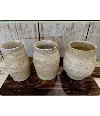 Crafty Inagoodway (C) Large Ivory Vase