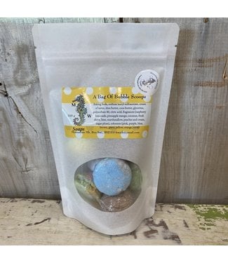 M&W Soaps Bag of Bubble Scoops- Summer Fun