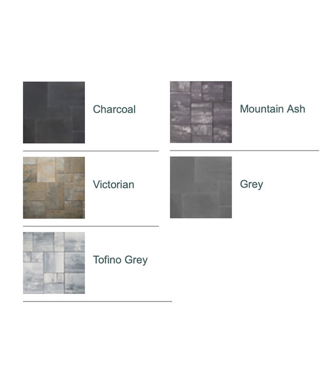 Belgard Dimensions6 3-Piece System (Smooth Finish) (Price per Pallet Layer - 12 SqFt)