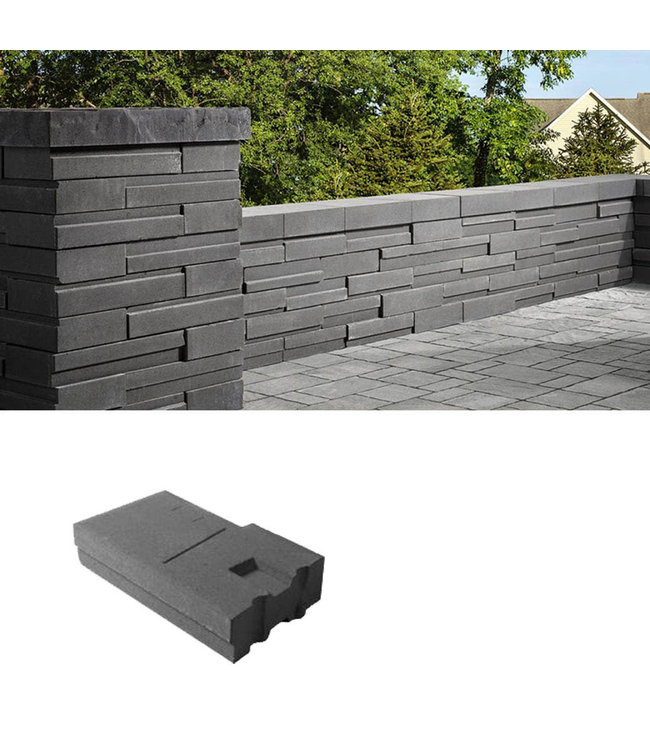 Belgard ZenWall Corner (14.75 x 8.6 x 3 - LxDxH)