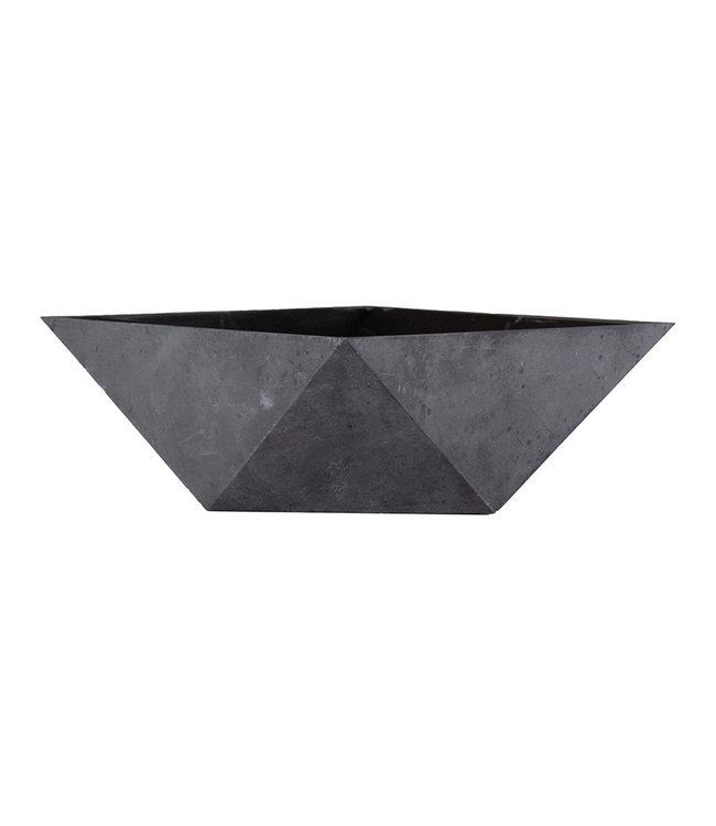 6" Deco Faceted Succulent Bowl