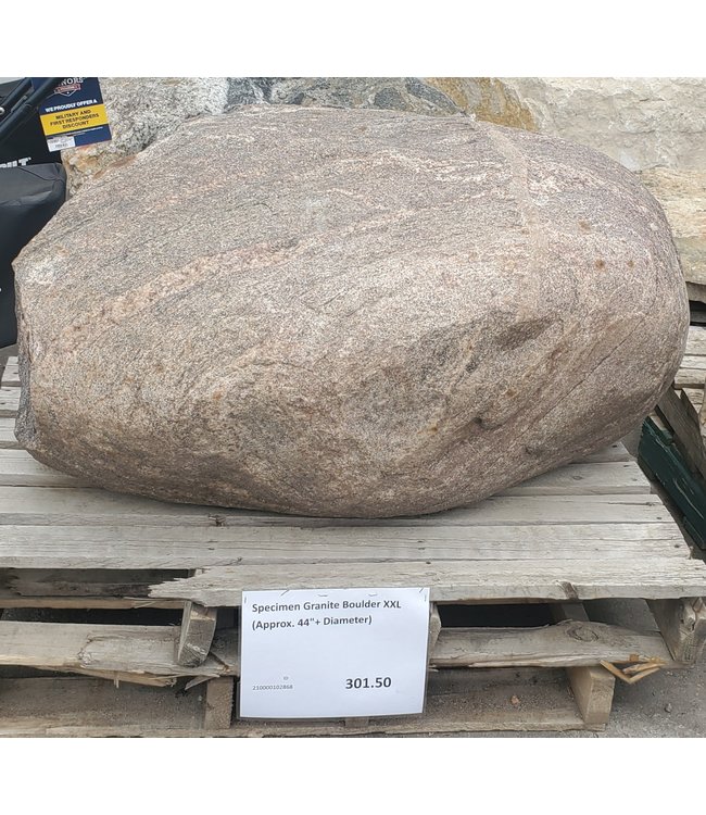 Specimen Granite Boulder