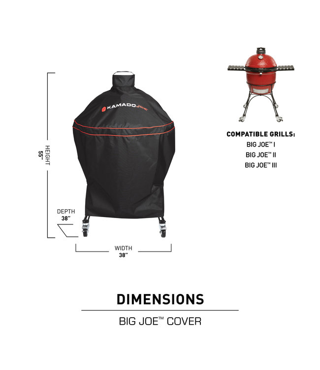 Grill Cover for Big Joe Kamado Joe Grill