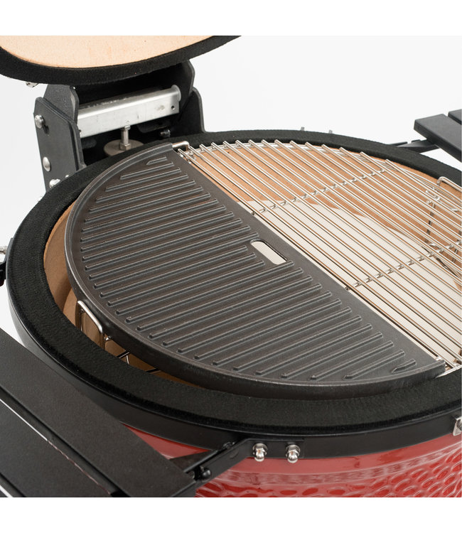 Classic Joe® - Half Moon Cast Iron Reversible Griddle