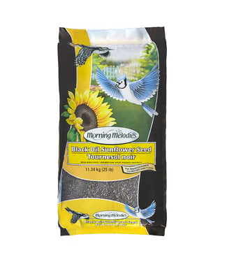 Morning Melodies Morning Melodies Black Oil Sunflower   1 x 11.36 kg