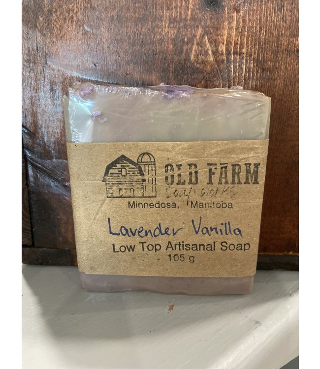 Lavender Vanilla - Low Top Artisanal Soap