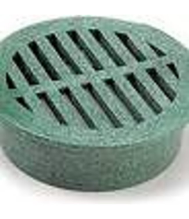 4" Round Grate, Green #13 - case (25) single