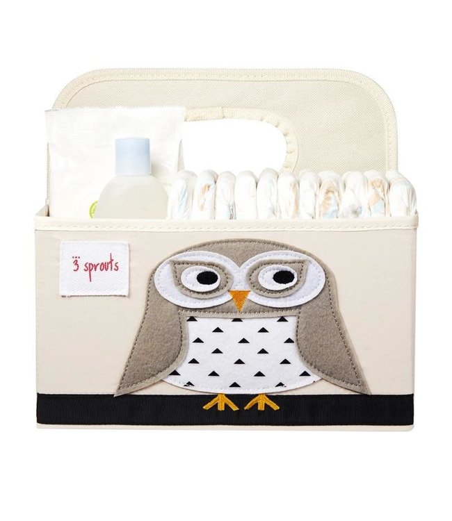 Owl Diaper Caddy