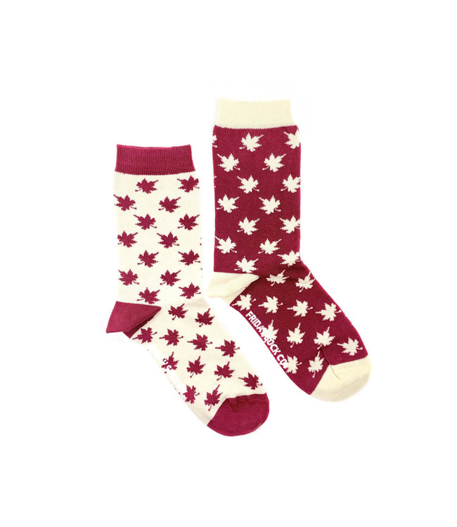 Women's Canadian Maple Leaf Socks
