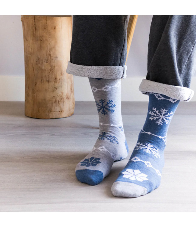 Men's Ultra Comfort Snowflake Socks