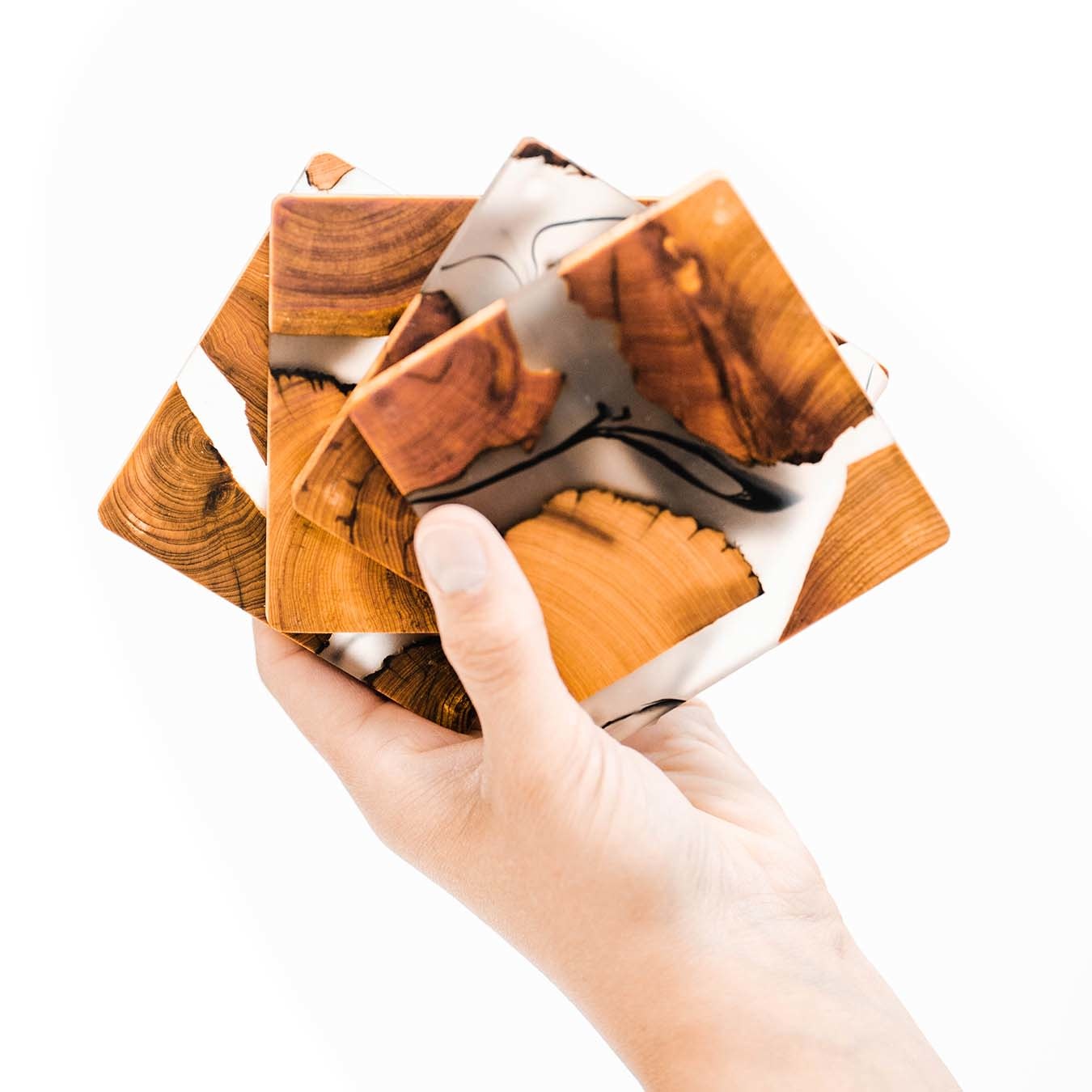 Cedar & Resin Coasters Livingstone Outdoor