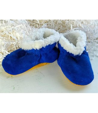 Made By Martha (C) Moccasin Bootie Blue- 6T
