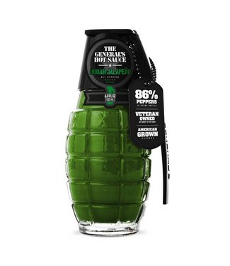 The General's Hot Sauce HOOAH Jalapeno- The General's Hot Sauce