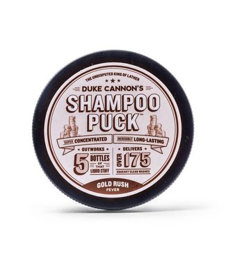 Duke Cannon Shampoo Puck Gold Rush. 4.5 oz